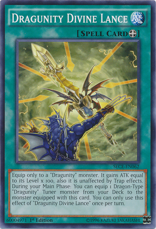 Dragunity Divine Lance [SECE-EN062] Common | Arkham Games and Comics