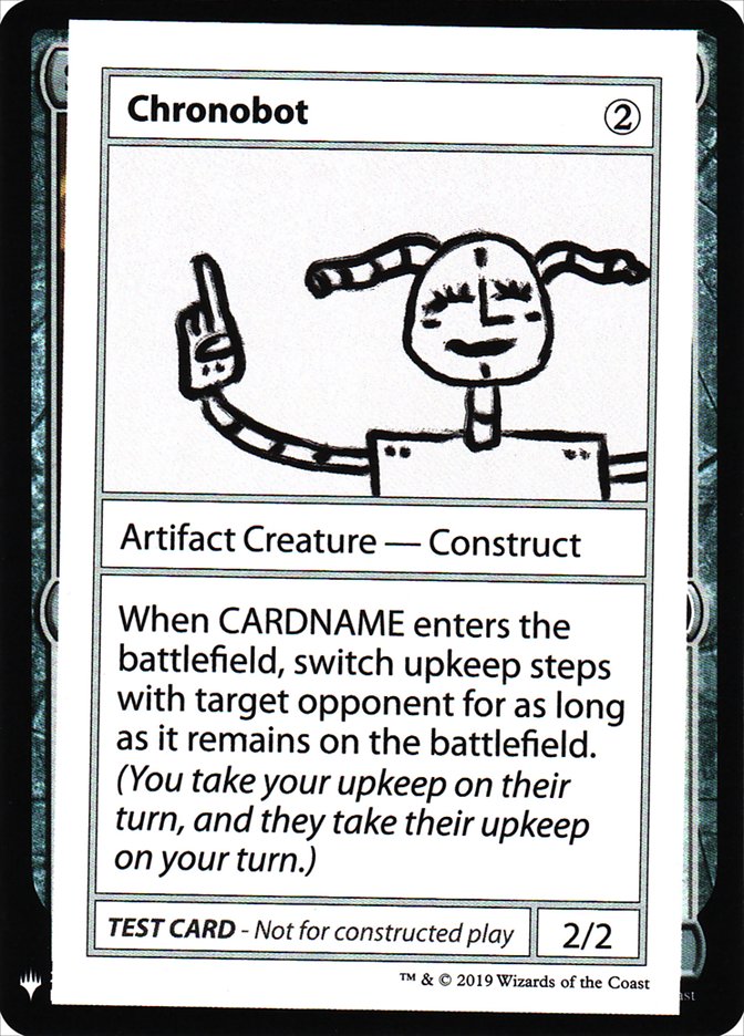 Chronobot [Mystery Booster Playtest Cards] | Arkham Games and Comics