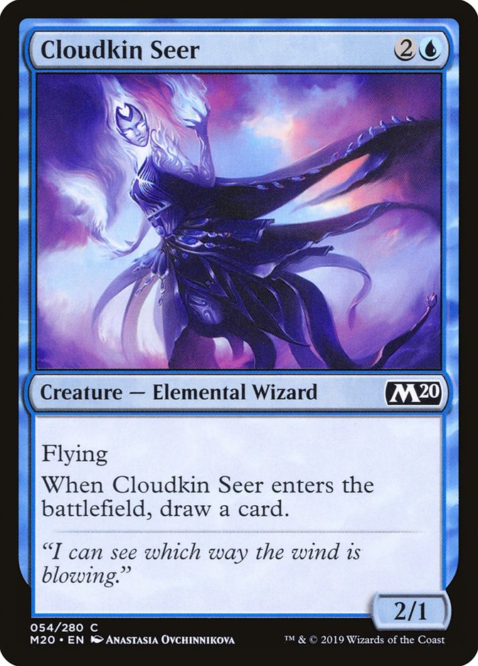 Cloudkin Seer [Core Set 2020] | Arkham Games and Comics