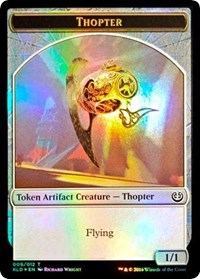Thopter // Servo Double-sided Token [League Promos] | Arkham Games and Comics