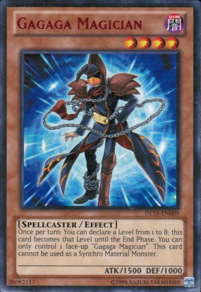 Gagaga Magician (Red) [DL15-EN009] Rare | Arkham Games and Comics