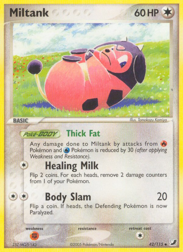 Miltank (42/115) [EX: Unseen Forces] | Arkham Games and Comics