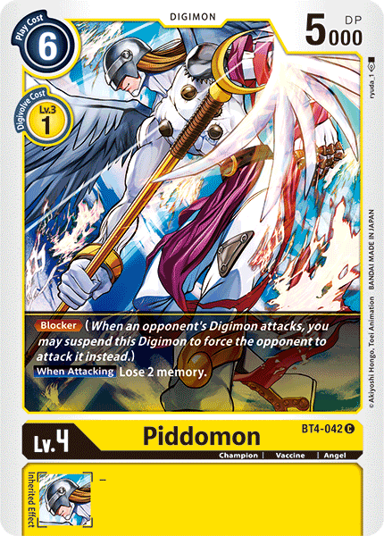 Piddomon [BT4-042] [Great Legend] | Arkham Games and Comics