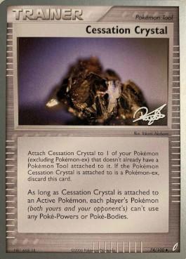 Cessation Crystal (74/100) (Bliss Control - Paul Atanassov) [World Championships 2008] | Arkham Games and Comics