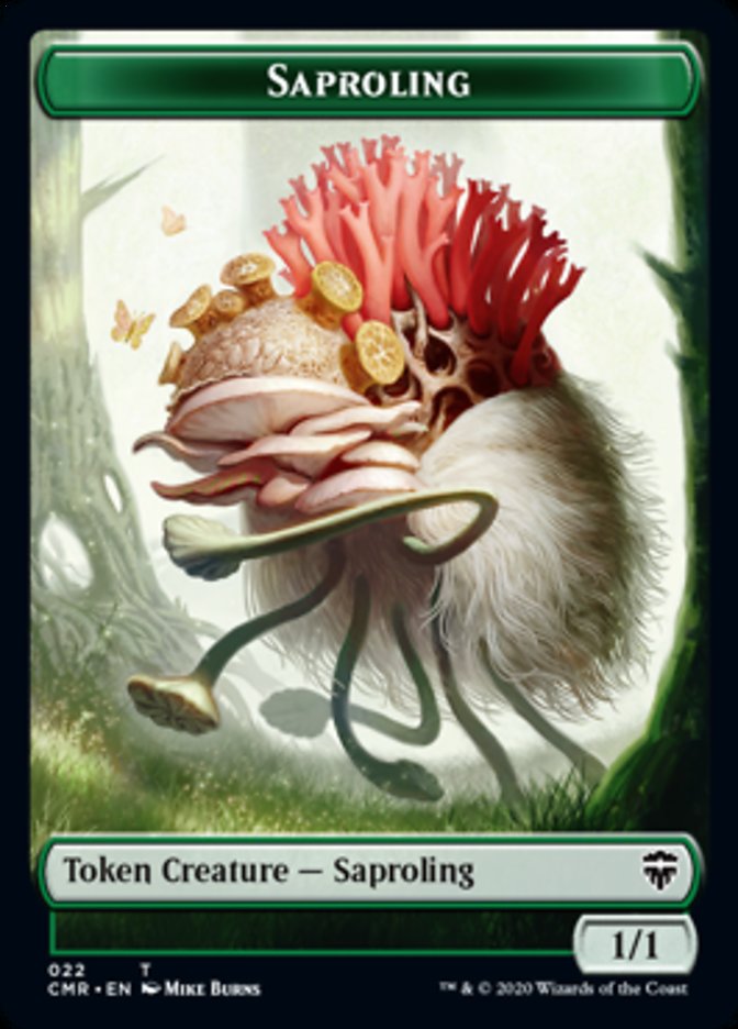 Copy (023) // Saproling Token [Commander Legends Tokens] | Arkham Games and Comics