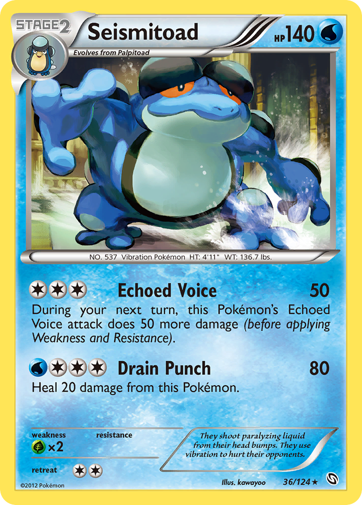 Seismitoad (36/124) [Black & White: Dragons Exalted] | Arkham Games and Comics