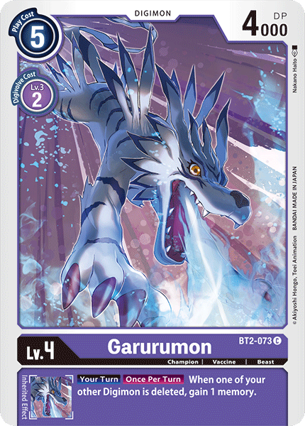 Garurumon [BT2-073] [Release Special Booster Ver.1.0] | Arkham Games and Comics