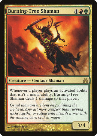 Burning-Tree Shaman [Guildpact] | Arkham Games and Comics