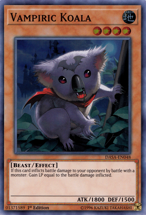 Vampiric Koala [DASA-EN048] Super Rare | Arkham Games and Comics