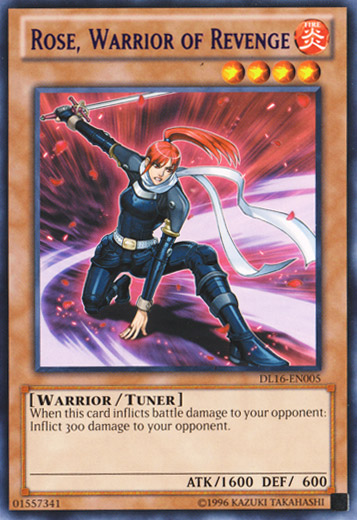 Rose, Warrior of Revenge (Purple) [DL16-EN005] Rare | Arkham Games and Comics