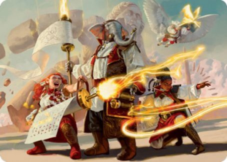 Lorehold Command Art Card [Strixhaven: School of Mages Art Series] | Arkham Games and Comics