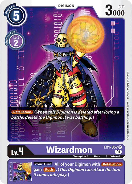 Wizardmon [EX1-057] [Classic Collection] | Arkham Games and Comics
