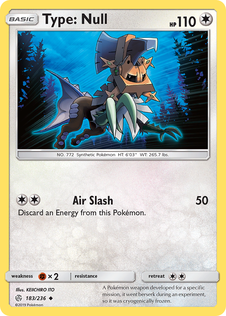 Type: Null (183/236) [Sun & Moon: Cosmic Eclipse] | Arkham Games and Comics