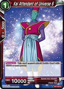 Kai Attendant of Universe 6 [BT1-023] | Arkham Games and Comics