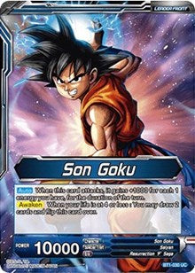 Son Goku // Super Saiyan Blue Son Goku [BT1-030] | Arkham Games and Comics