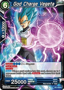 God Charge Vegeta [BT1-036] | Arkham Games and Comics