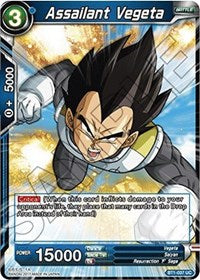 Assailant Vegeta [BT1-037] | Arkham Games and Comics