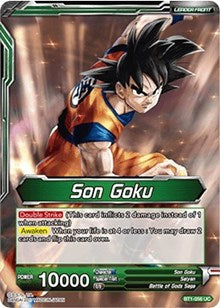 Son Goku // Super Saiyan God Son Goku [BT1-056] | Arkham Games and Comics