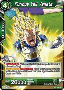 Furious Yell Vegeta [BT1-065] | Arkham Games and Comics