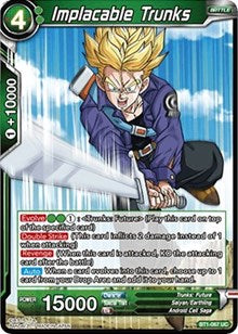 Implacable Trunks [BT1-067] | Arkham Games and Comics