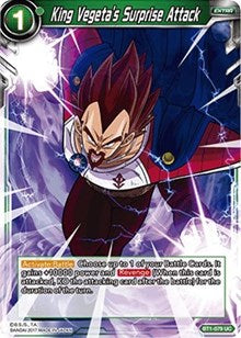 King Vegeta's Surprise Attack [BT1-079] | Arkham Games and Comics