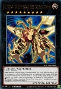 Number C107: Neo Galaxy-Eyes Tachyon Dragon [MAGO-EN063] Rare | Arkham Games and Comics