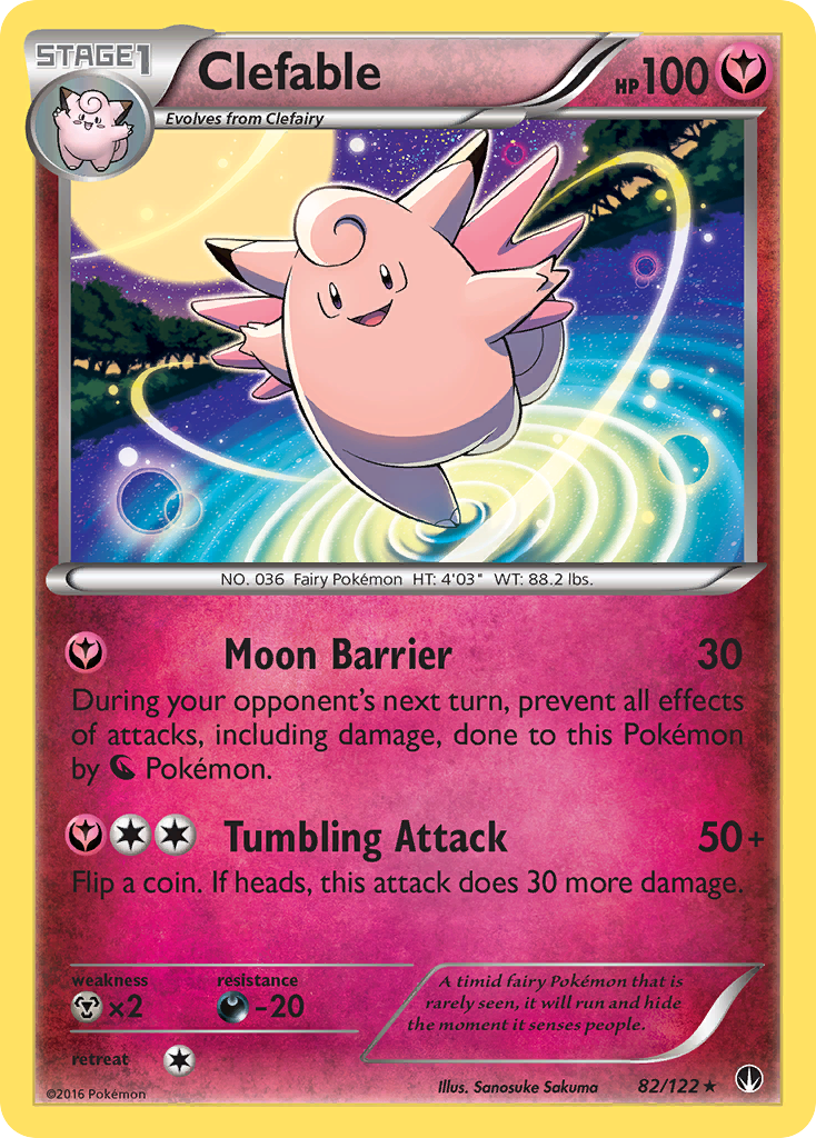 Clefable (82/122) [XY: BREAKpoint] | Arkham Games and Comics