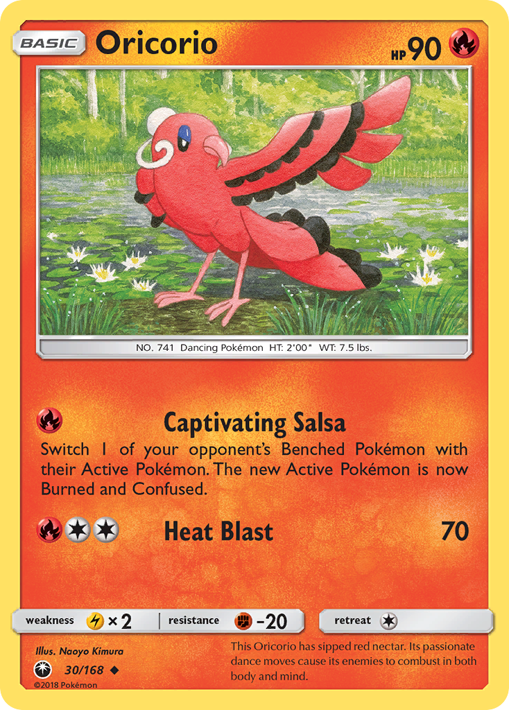 Oricorio (30/168) [Sun & Moon: Celestial Storm] | Arkham Games and Comics