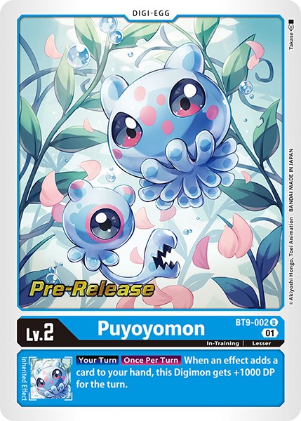 Puyoyomon [BT9-002] [X Record Pre-Release Promos] | Arkham Games and Comics