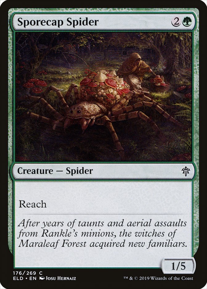 Sporecap Spider [Throne of Eldraine] | Arkham Games and Comics