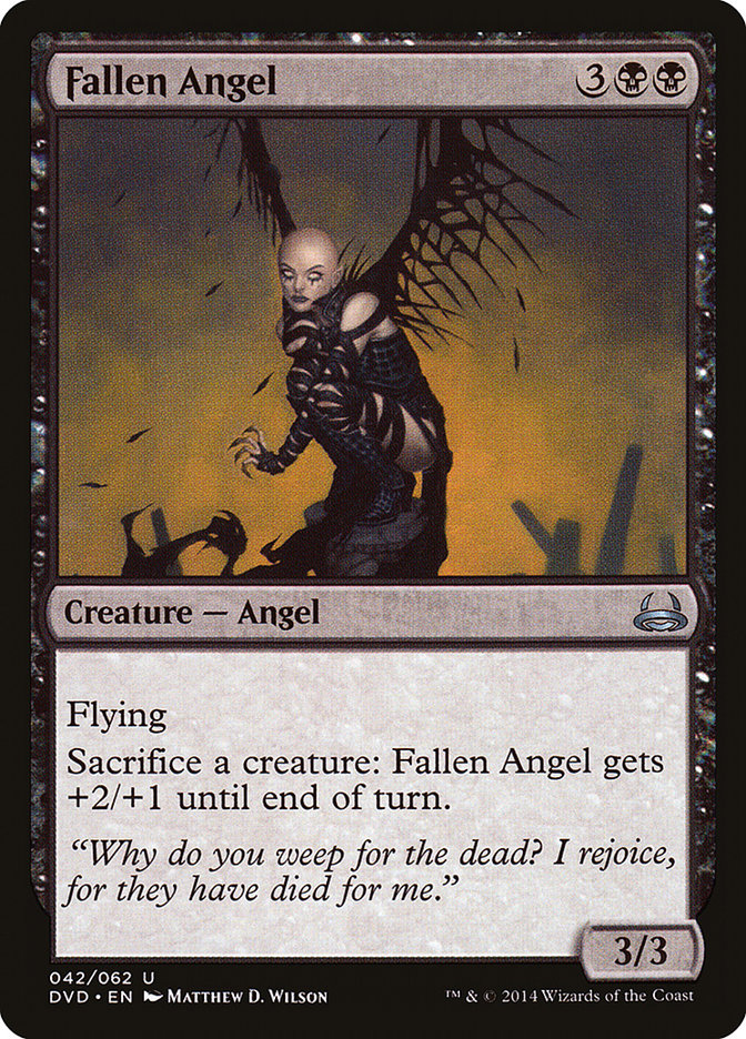 Fallen Angel (Divine vs. Demonic) [Duel Decks Anthology] | Arkham Games and Comics
