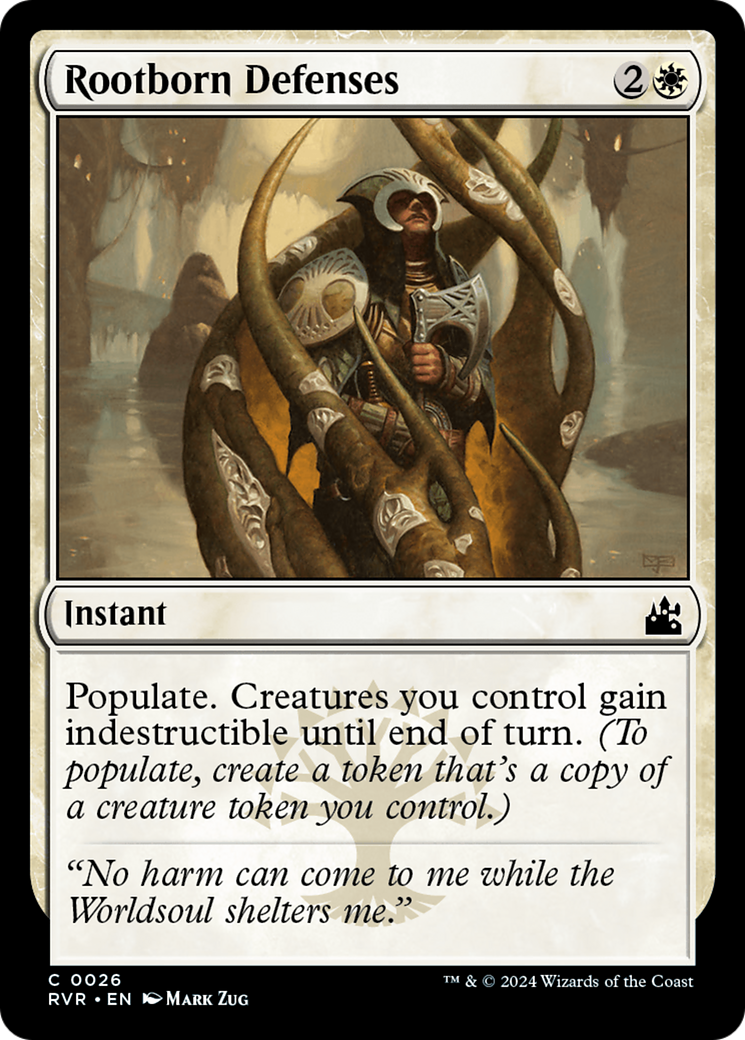 Rootborn Defenses [Ravnica Remastered] | Arkham Games and Comics