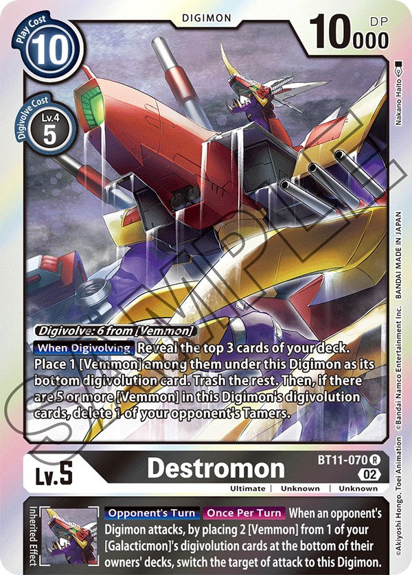 Destromon [BT11-070] [Dimensional Phase] | Arkham Games and Comics