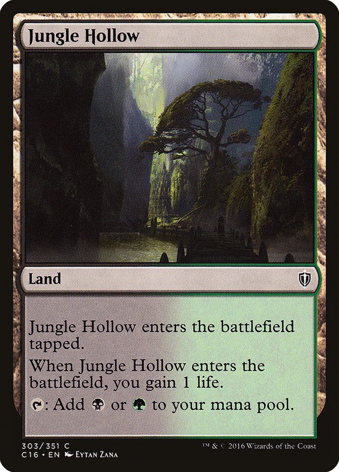 Jungle Hollow [Commander 2016] | Arkham Games and Comics