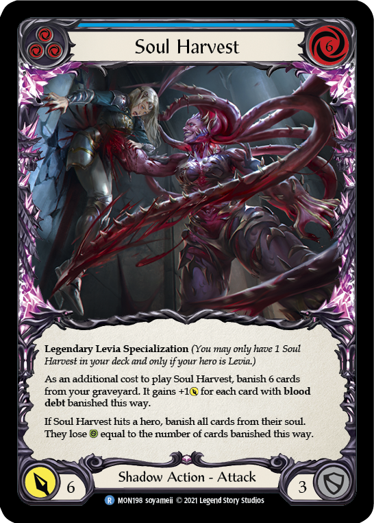 Soul Harvest [MON198-RF] (Monarch)  1st Edition Rainbow Foil | Arkham Games and Comics