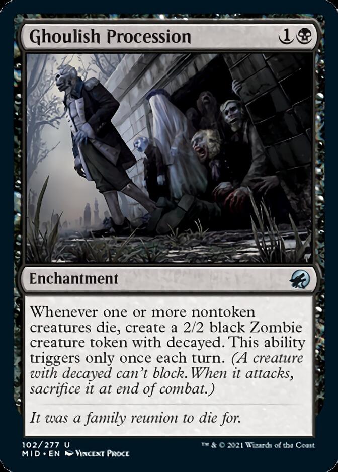 Ghoulish Procession [Innistrad: Midnight Hunt] | Arkham Games and Comics