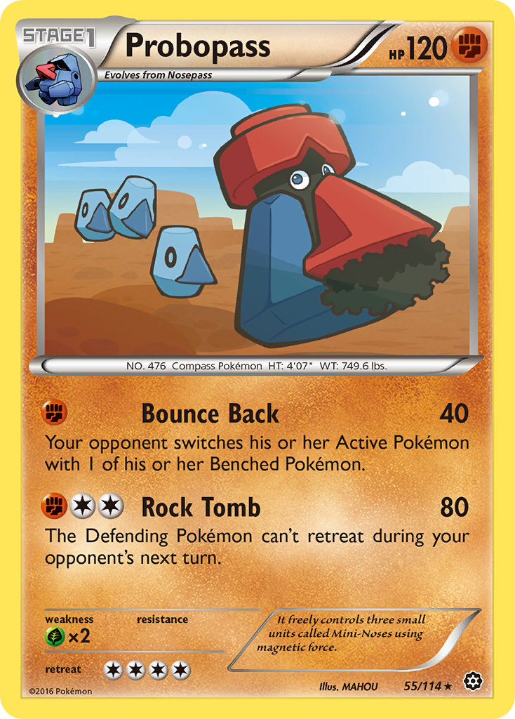 Probopass (55/114) [XY: Steam Siege] | Arkham Games and Comics