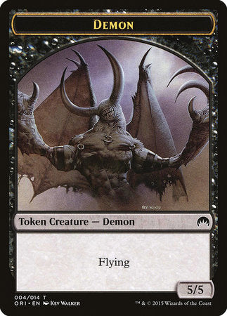 Demon Token [Magic Origins Tokens] | Arkham Games and Comics