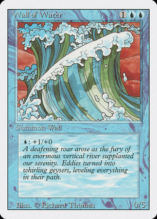 Wall of Water [Revised Edition] | Arkham Games and Comics