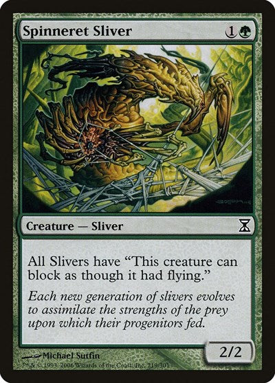 Spinneret Sliver [Time Spiral] | Arkham Games and Comics