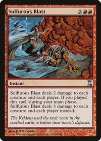 Sulfurous Blast [Time Spiral] | Arkham Games and Comics
