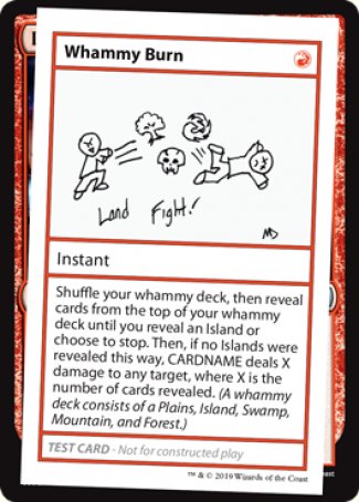 Whammy Burn (2021 Edition) [Mystery Booster Playtest Cards] | Arkham Games and Comics