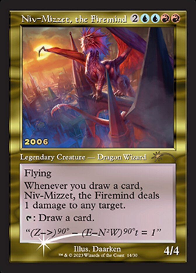Niv-Mizzet, the Firemind [30th Anniversary Promos] | Arkham Games and Comics
