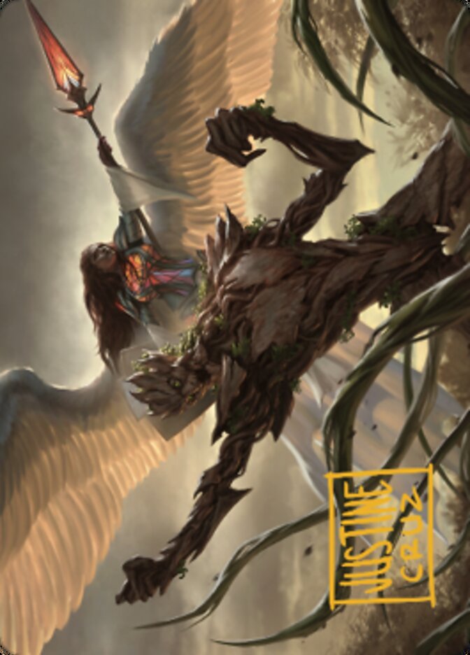 Strength of the Coalition Art Card (Gold-Stamped Signature) [Dominaria United Art Series] | Arkham Games and Comics