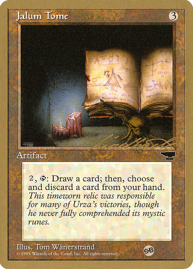 Jalum Tome (Leon Lindback) (SB) [Pro Tour Collector Set] | Arkham Games and Comics