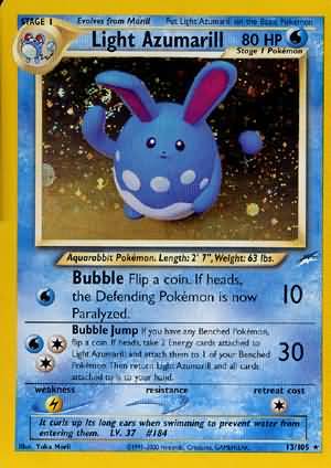 Light Azumarill (13/105) [Neo Destiny Unlimited] | Arkham Games and Comics