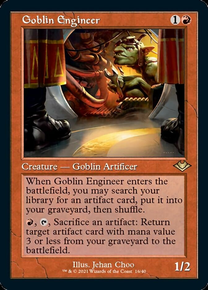 Goblin Engineer (Retro) [Modern Horizons 2] | Arkham Games and Comics