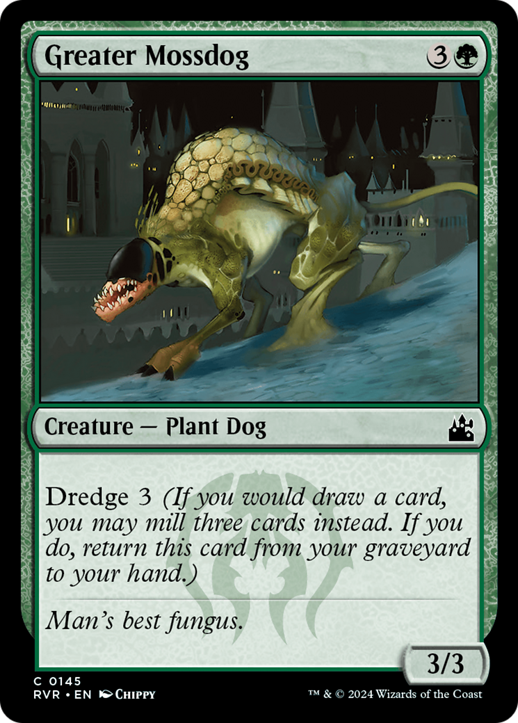 Greater Mossdog [Ravnica Remastered] | Arkham Games and Comics