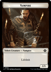 Vampire // Skeleton Pirate Double-Sided Token [The Lost Caverns of Ixalan Tokens] | Arkham Games and Comics