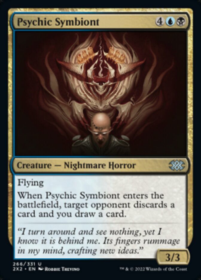 Psychic Symbiont [Double Masters 2022] | Arkham Games and Comics